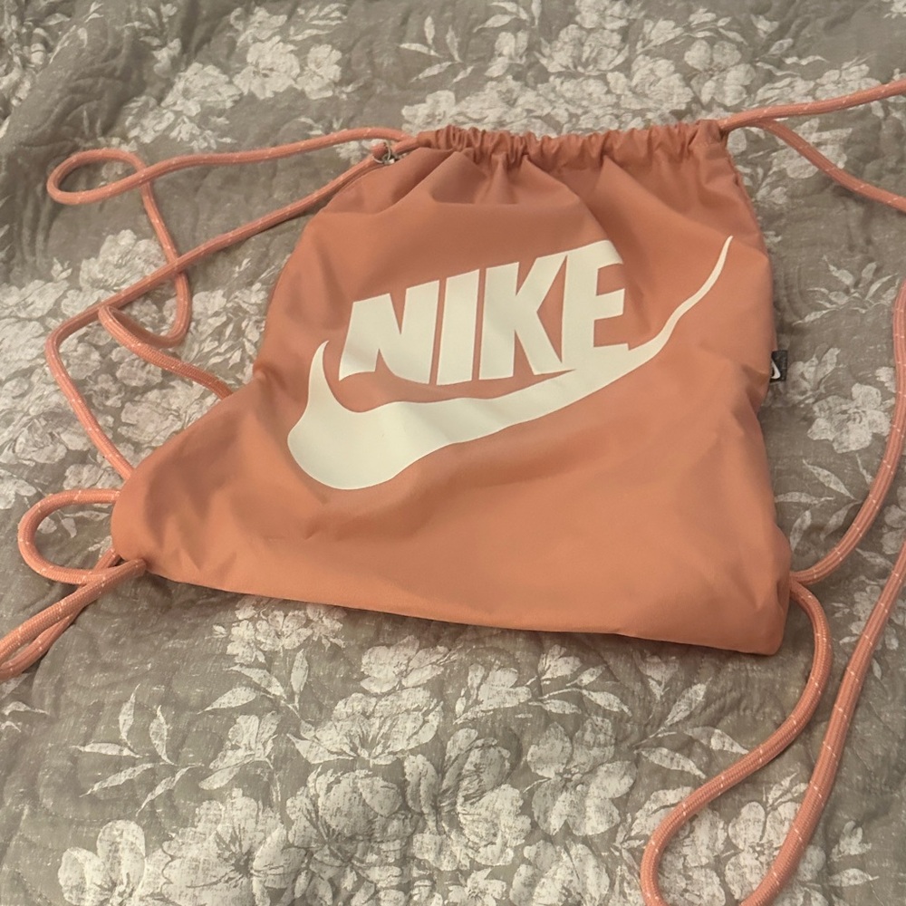 Nike Coral Drawstring Backpack - image 1